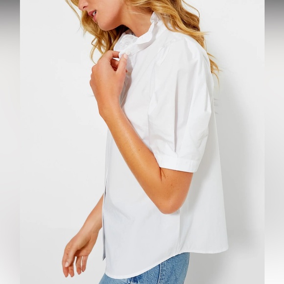 POMANDER PLACE

White Cotton Alicia Blouse - Picture 3 of 11